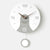 EMITDOOG Round Pendulum Wall Clock