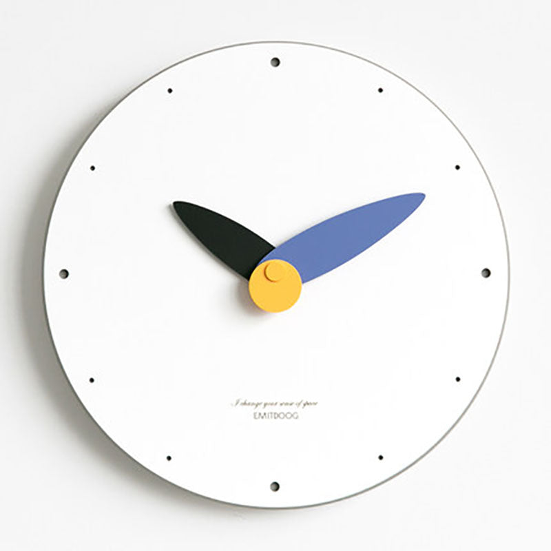 EMITDOOG Eden Leaf Wall Clock