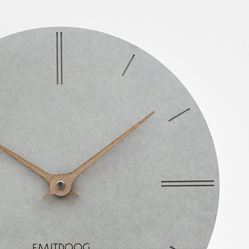 EMITDOOG Gray 12&quot; Wall Clock