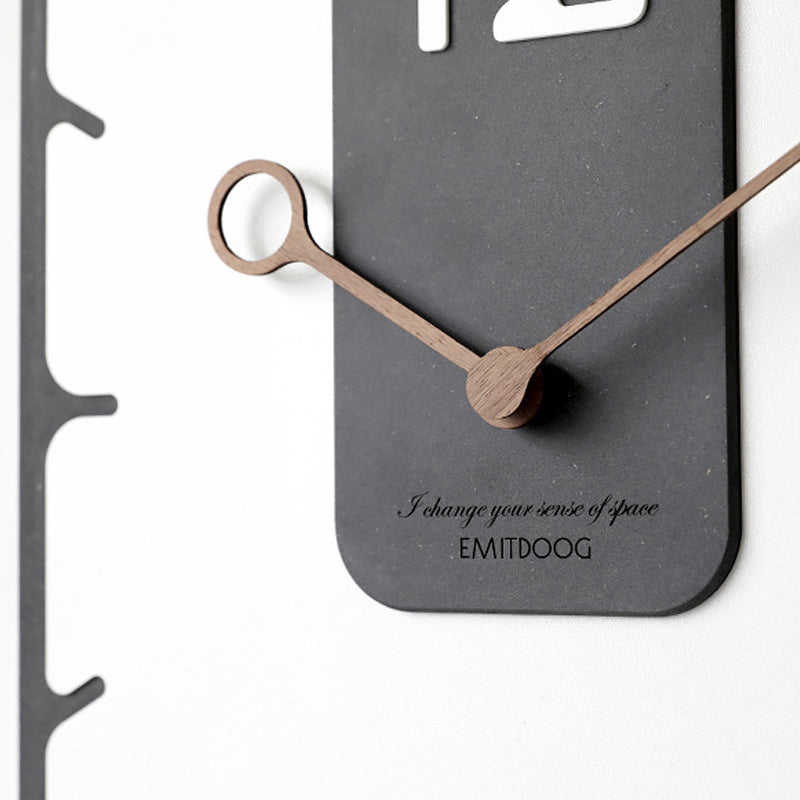 EMITDOOG 12 Petal Wall Clock