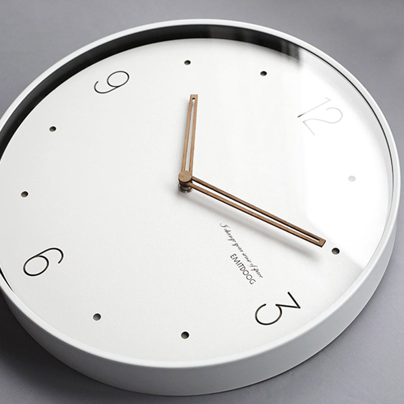 EMITDOOG Classic Glass 14&quot; Wall Clock