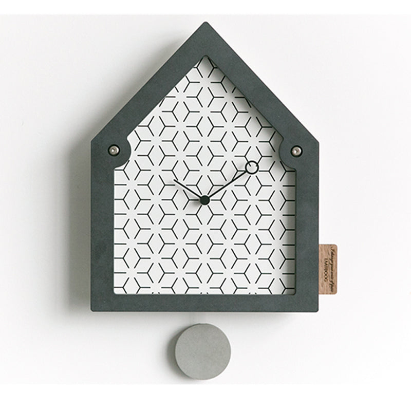EMITDOOG Cozy Home Pendulum Wall Clock