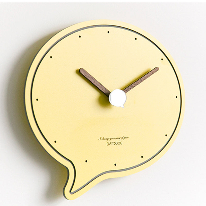 EMITDOOG Speech Bubble Wall Clock