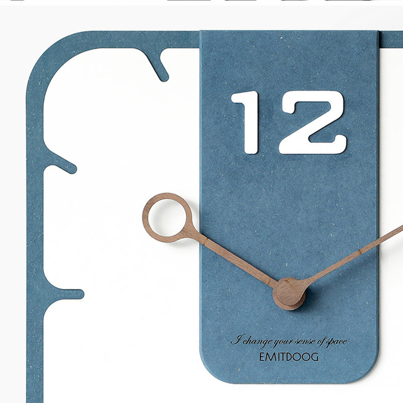 EMITDOOG 12 Petal Wall Clock