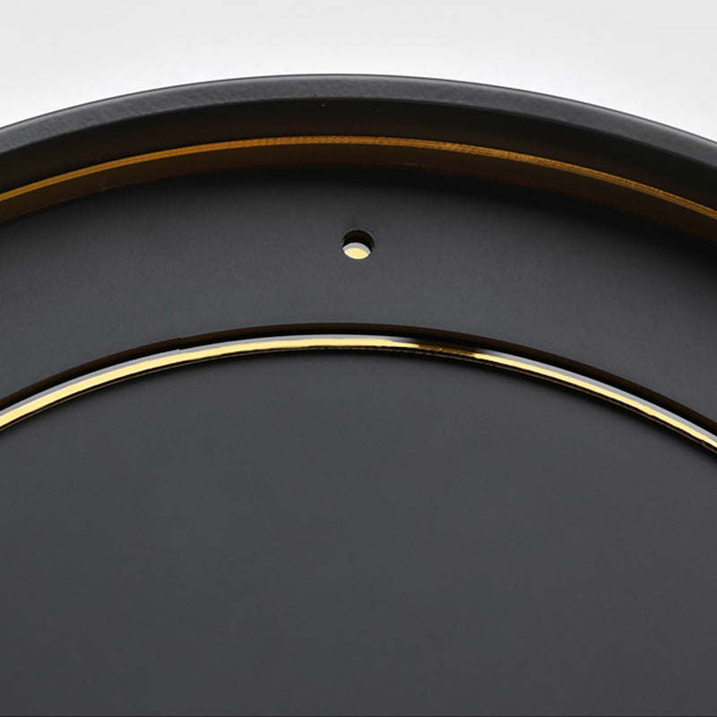 EMITDOOG Minimalist Gold Ring Wall Clock