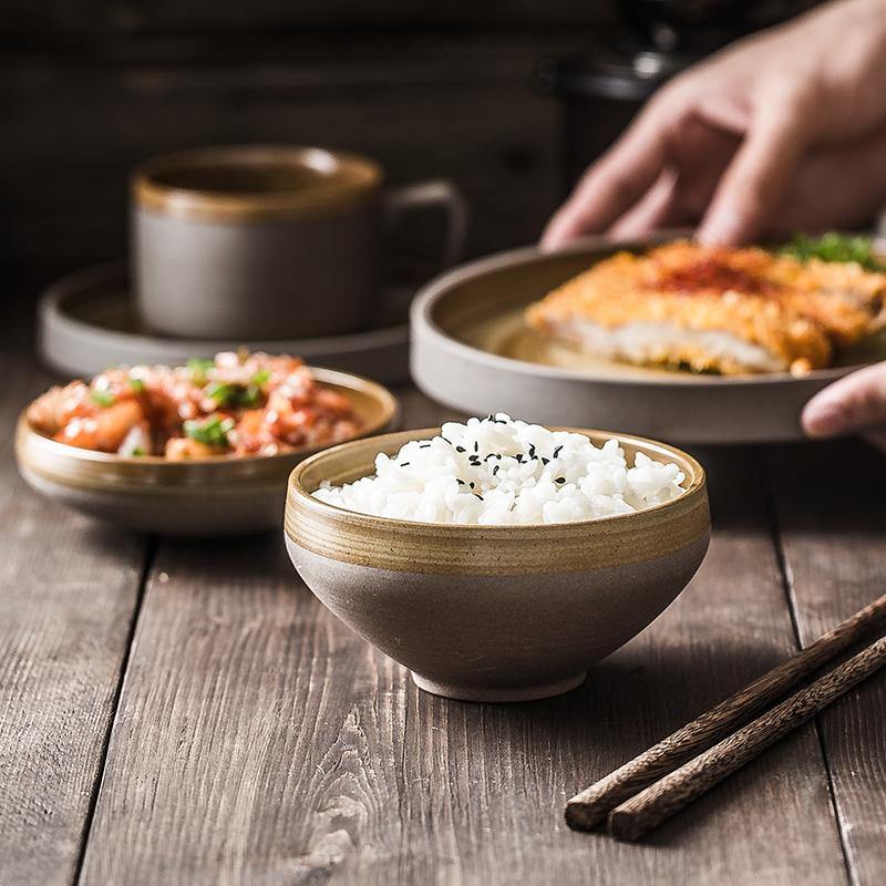 Akihiko Antique Serving Bowl - TOV Collection