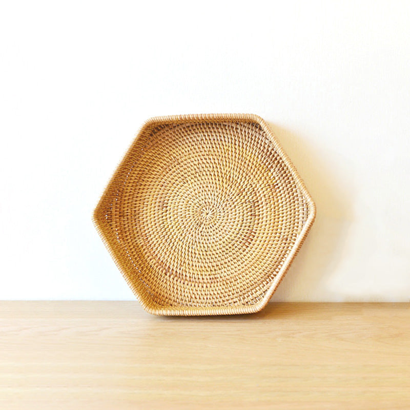 Albinu Hexa Wicker Basket