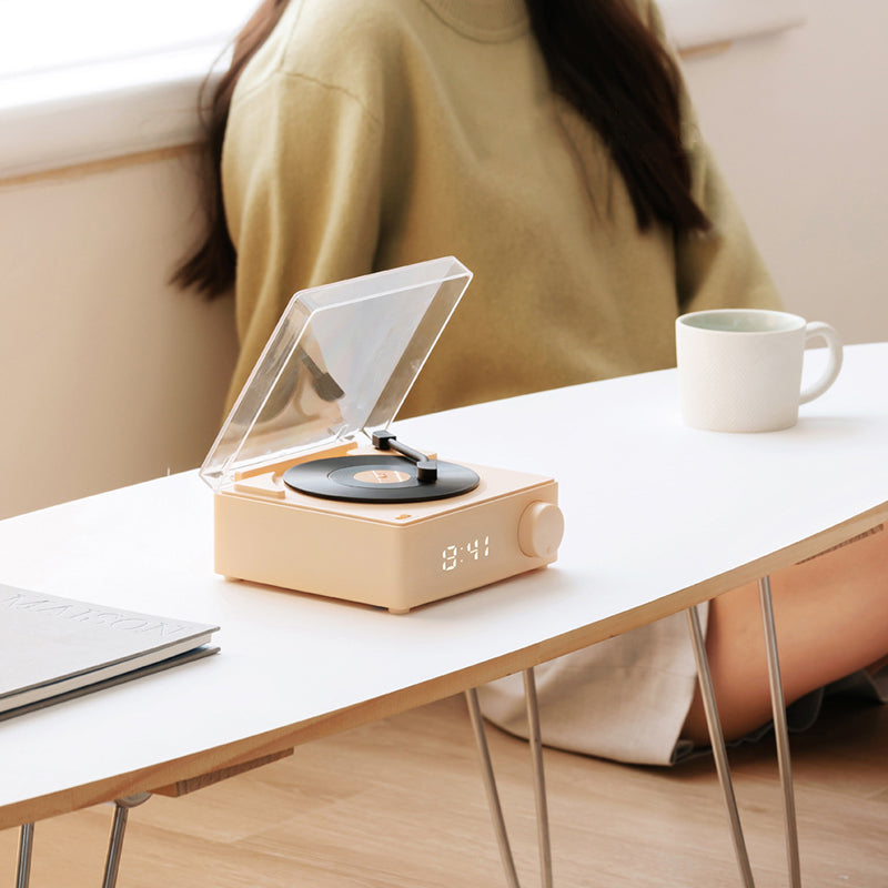 Alice X11 Mini Vinyl Bluetooth Speaker