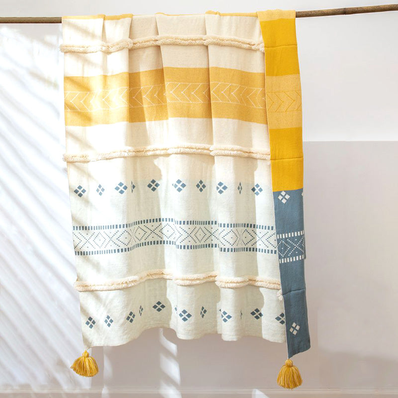 Ami Tufted Sunshine Throw