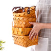 Assorted Wood Chip Square Basket
