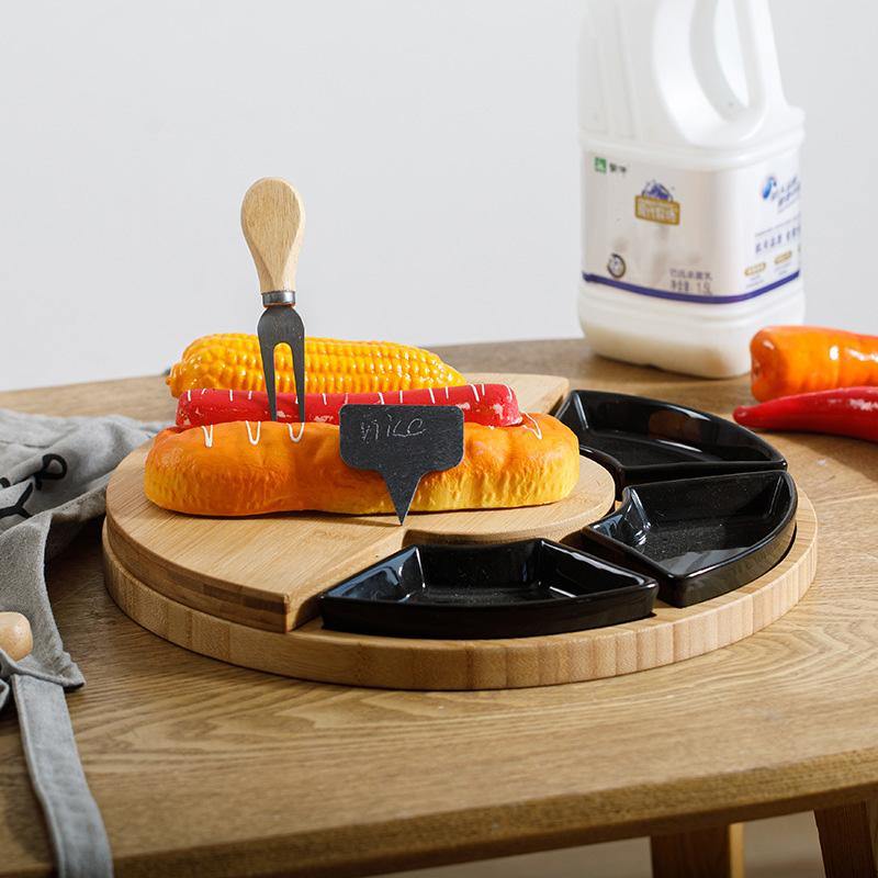 Bambuus Cheese Serving Board Set - TOV Collection