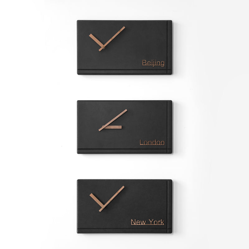 EMITDOOG Longitude Minimalist Wall Clock