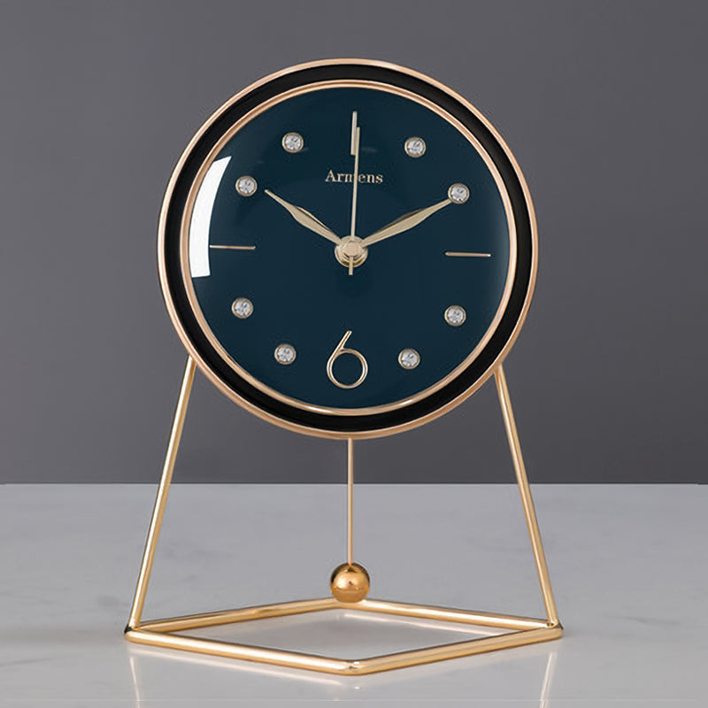 Tannis Armens Leather Pendulum Clock