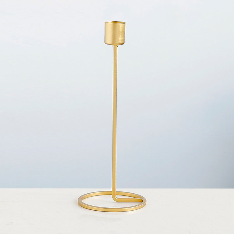 Brass Standing Candle Holder