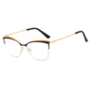 Browline Half-Rim Glasses 95661