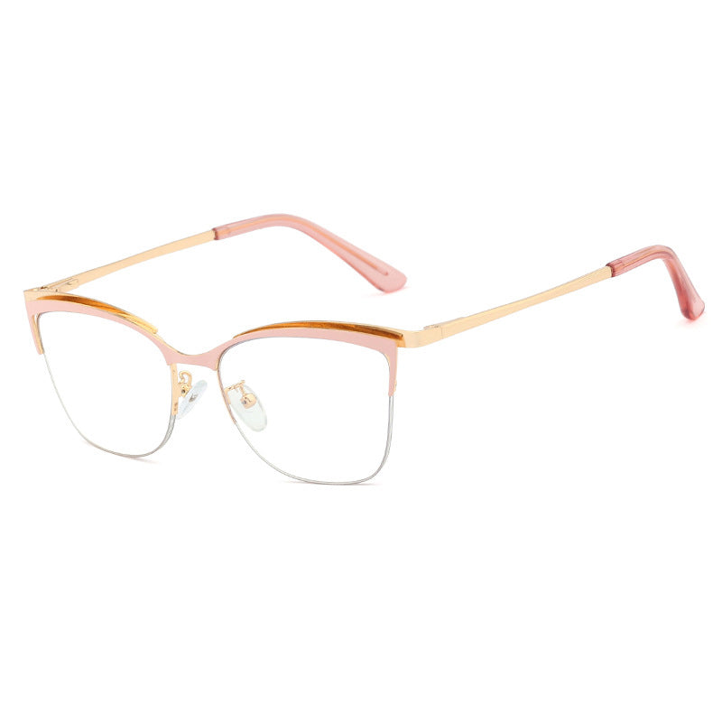 Browline Half-Rim Glasses 95661