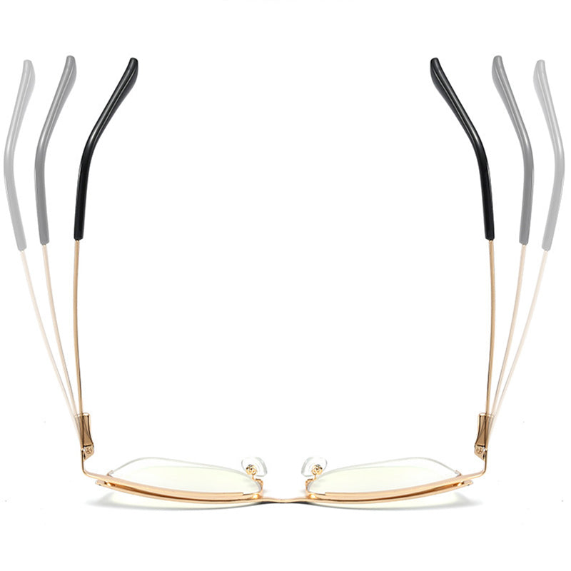 Browline Half-Rim Glasses 95661