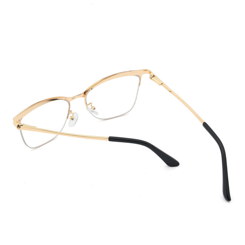 Browline Half-Rim Glasses 95661