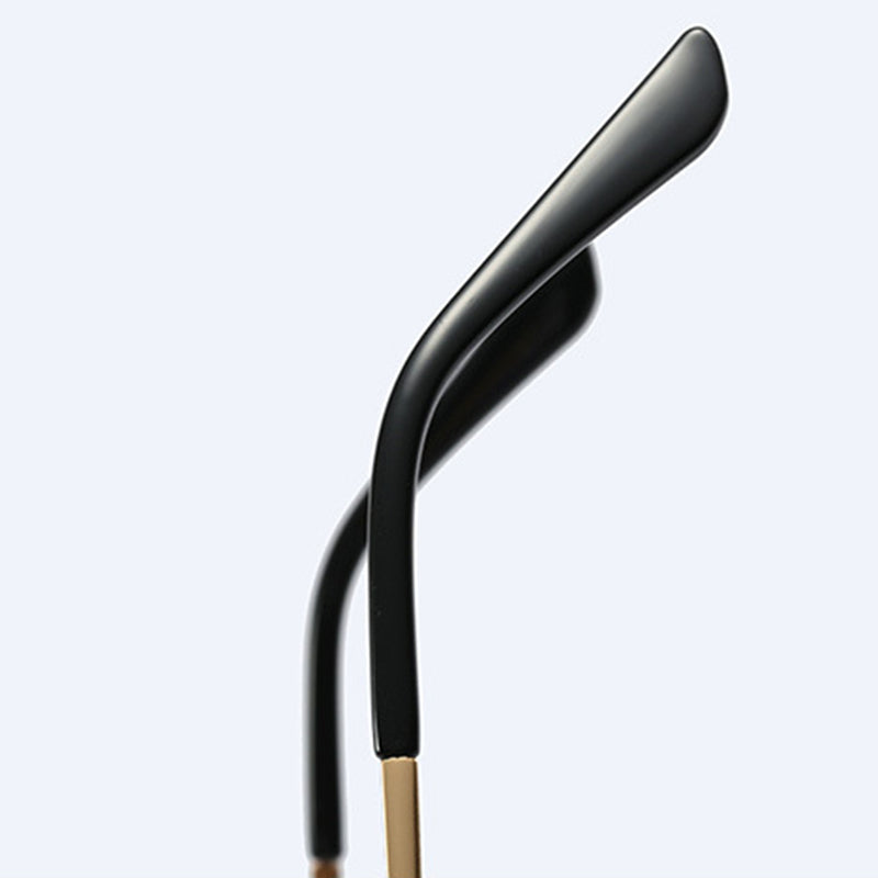 Browline Half-Rim Glasses 95661