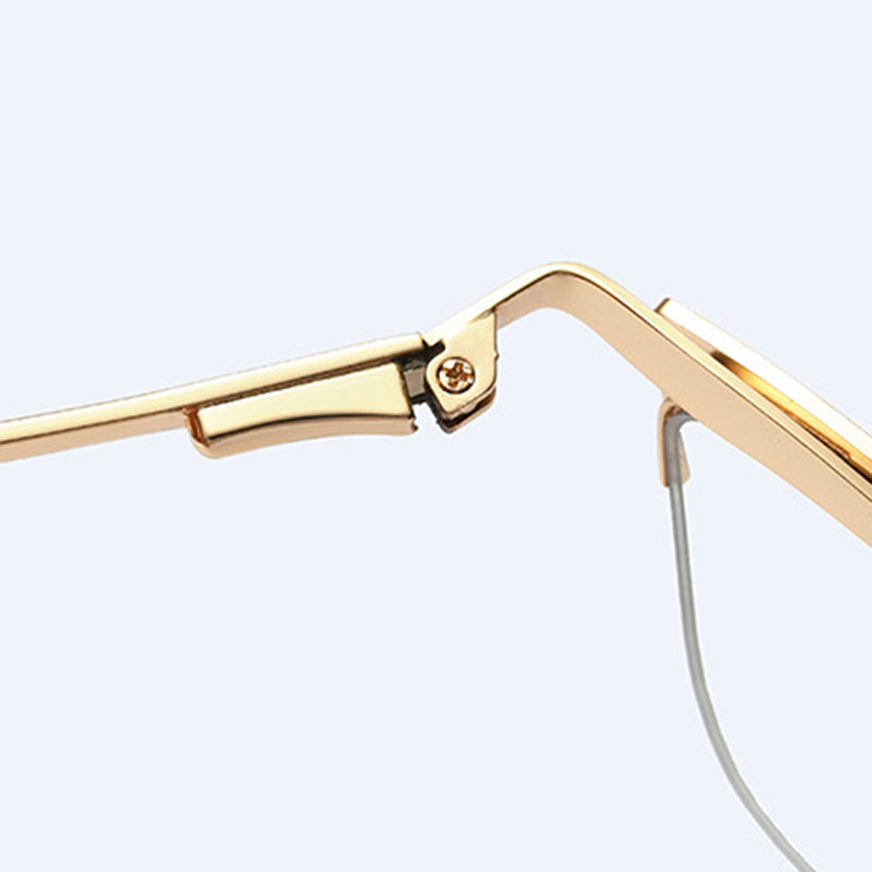 Browline Half-Rim Glasses 95661