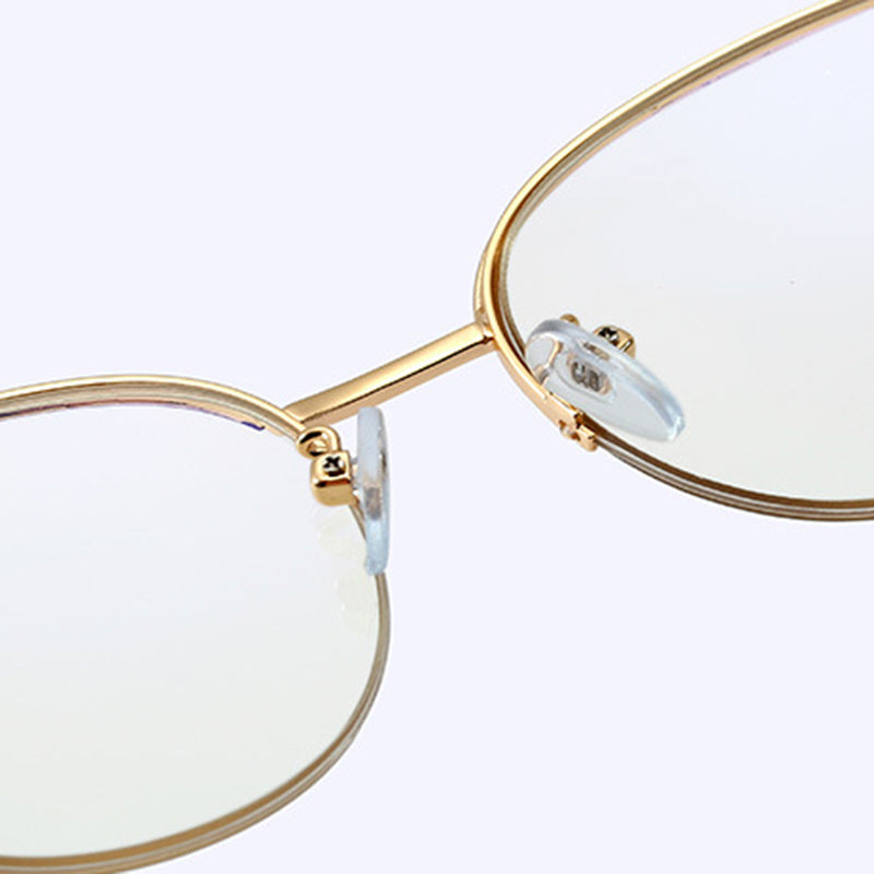 Browline Half-Rim Glasses 95776