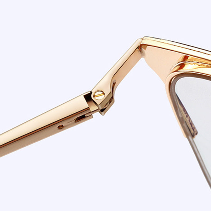 Browline Half-Rim Glasses 95776