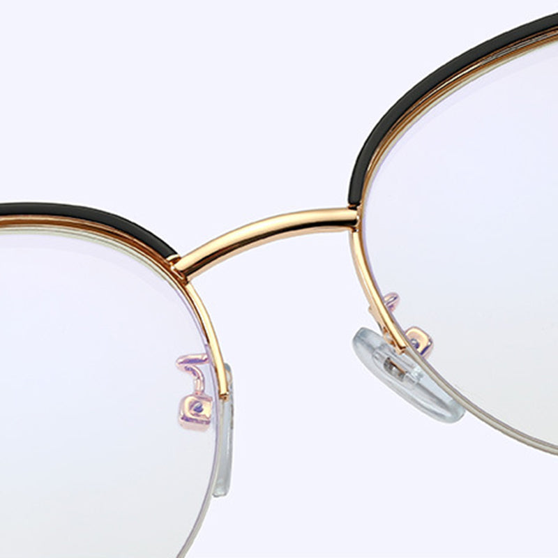 Browline Half-Rim Glasses 95776