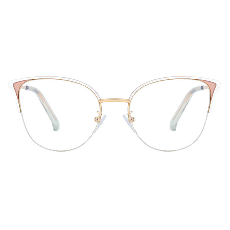 Browline Half-Rim Glasses 95776