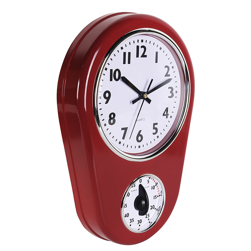 Calvert Red Timer Clock | 8.5
