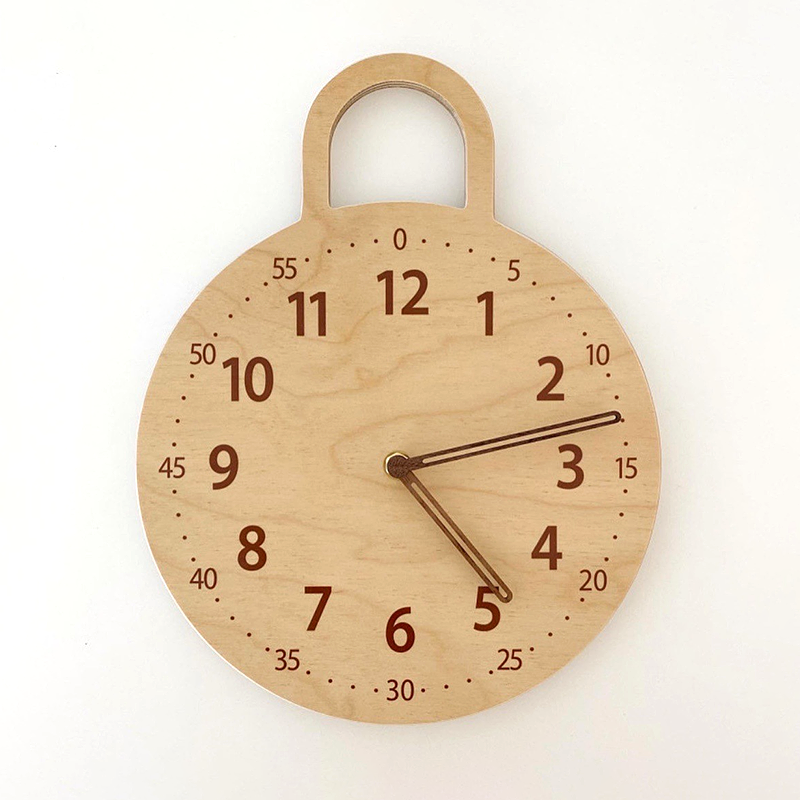 Cedrus Libani Japanese Wall Clock