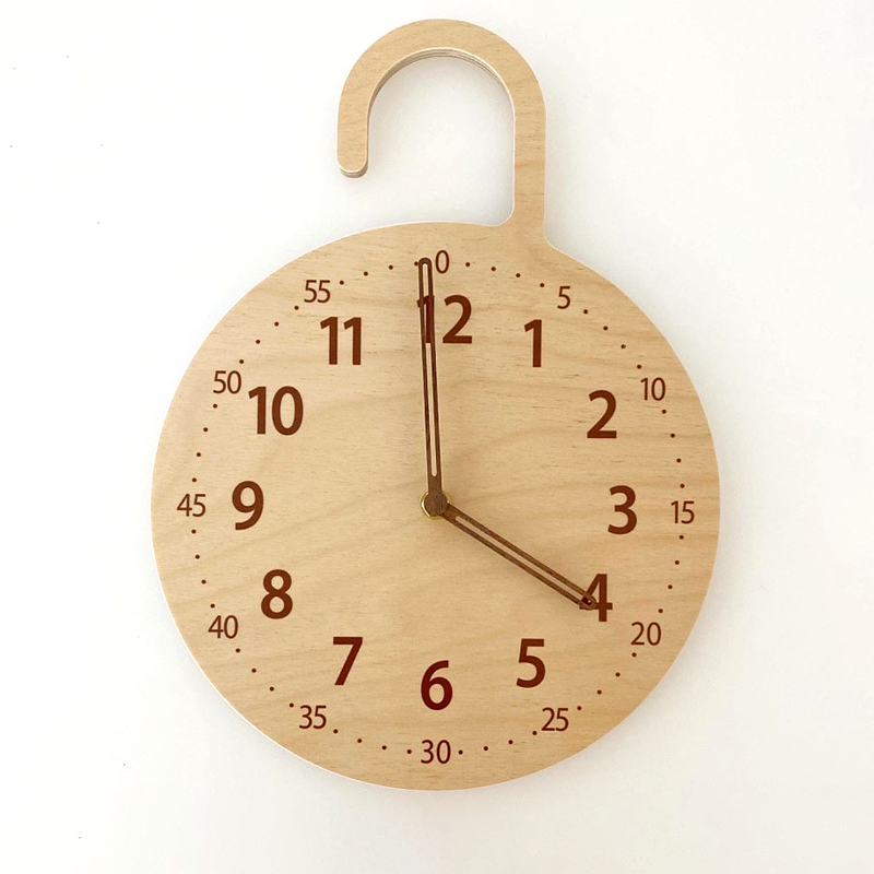 Cedrus Libani Japanese Wall Clock