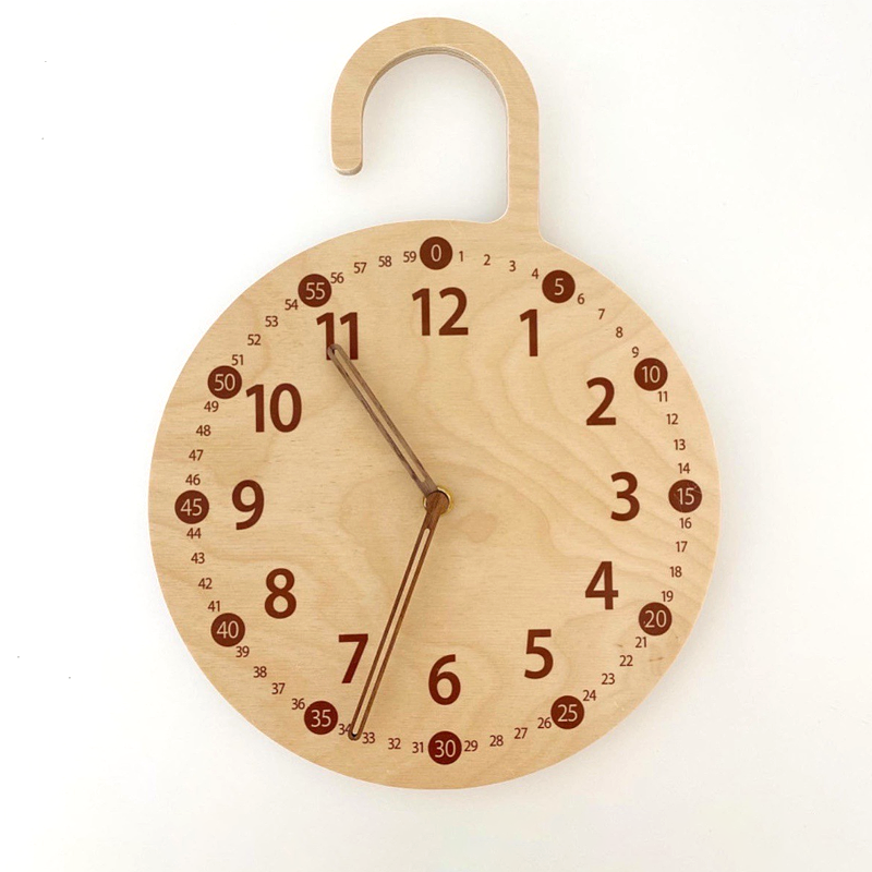Cedrus Libani Japanese Wall Clock