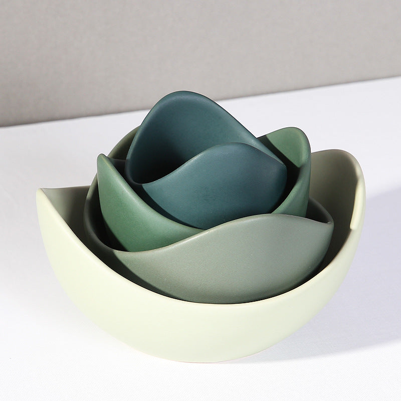 Crescent 4-Piece Bowl Set