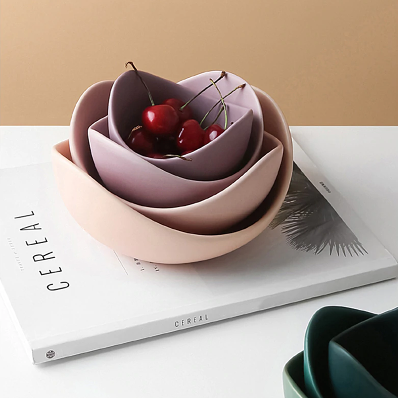 Crescent 4-Piece Bowl Set