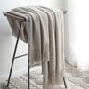 Crowther Gainsboro Fringe Throw
