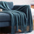 Crowther Steel Fringe Throw