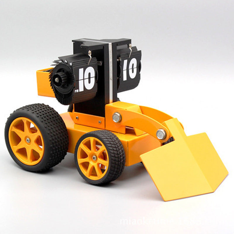 Little Engineer Vehicle Flip Clock