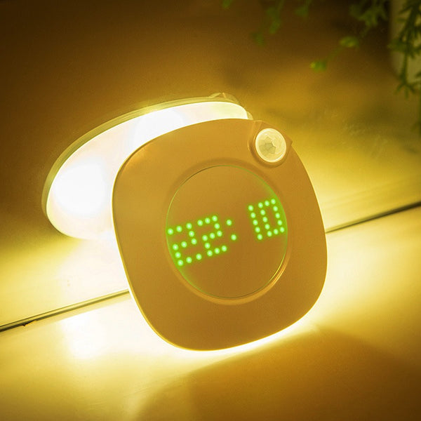 Human Body Induction Detector Digital Clock | USB / AAA Battery Powered ...