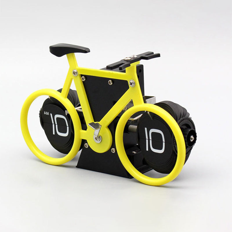 Bicycle Page Flip Clock