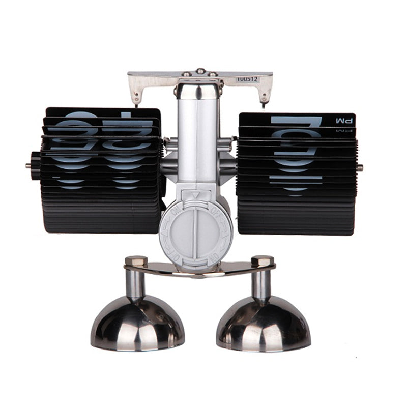 Retro Nordic Scale Double Base Flip Clock