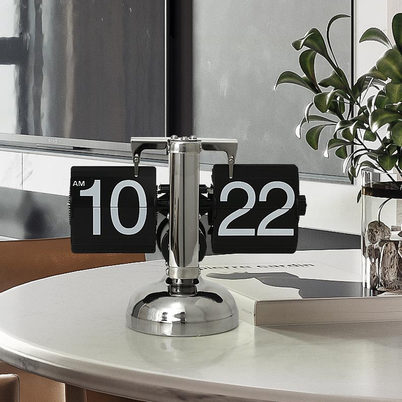 Retro Nordic Scale Flip Clock
