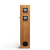 Pendulum Bamboo Flip Clock
