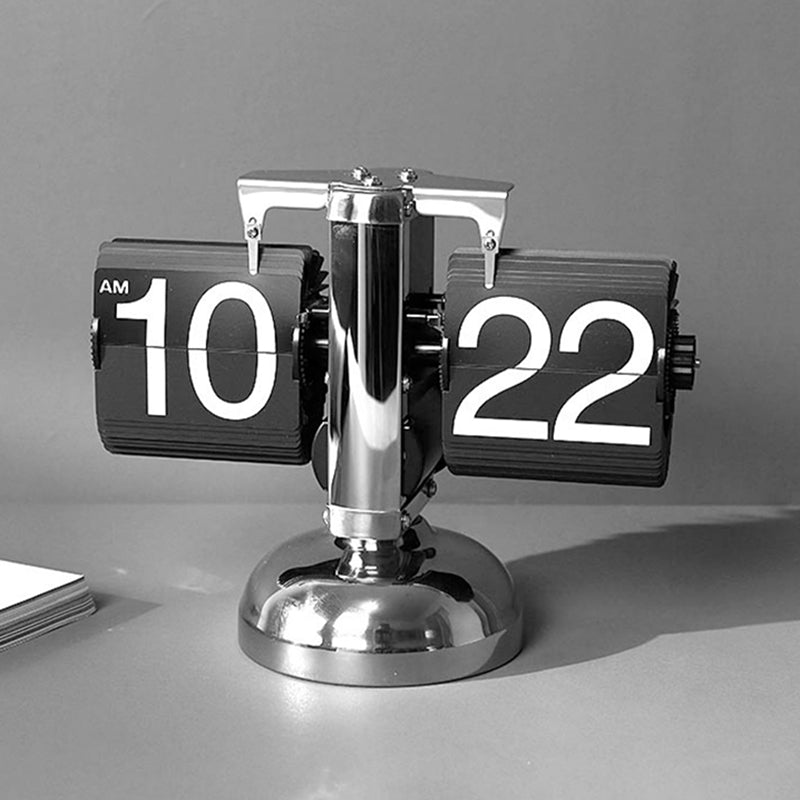 Retro Nordic Scale Flip Clock