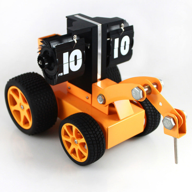 Little Engineer Vehicle Flip Clock