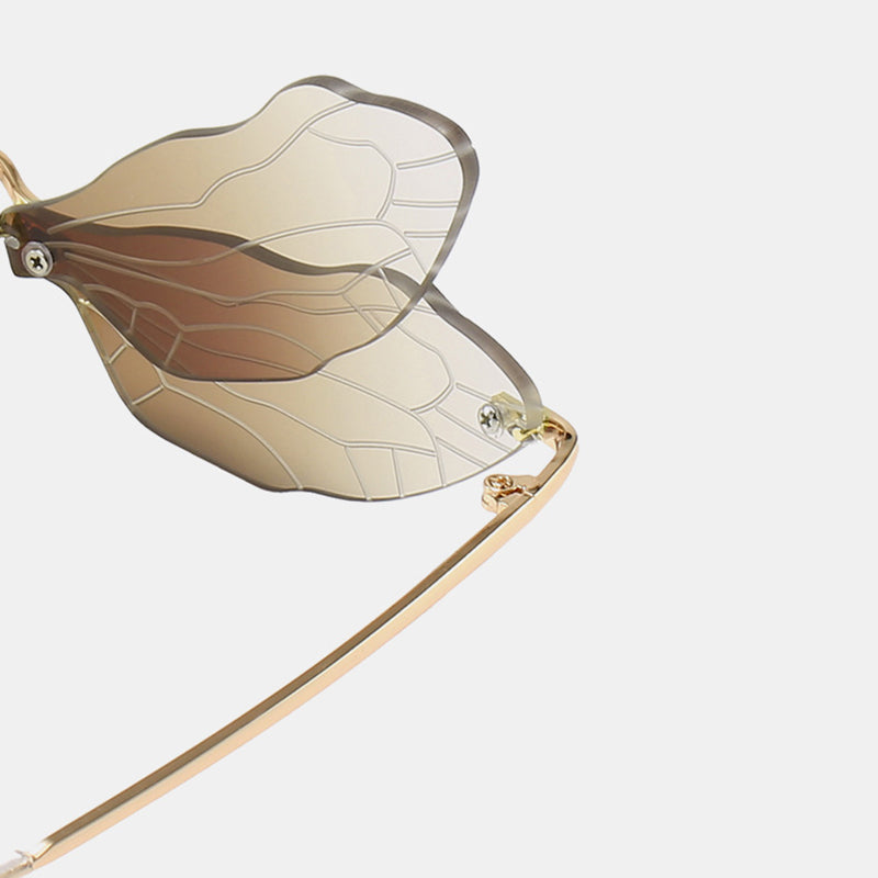 Dragonfly Rimless Glasses NK2006