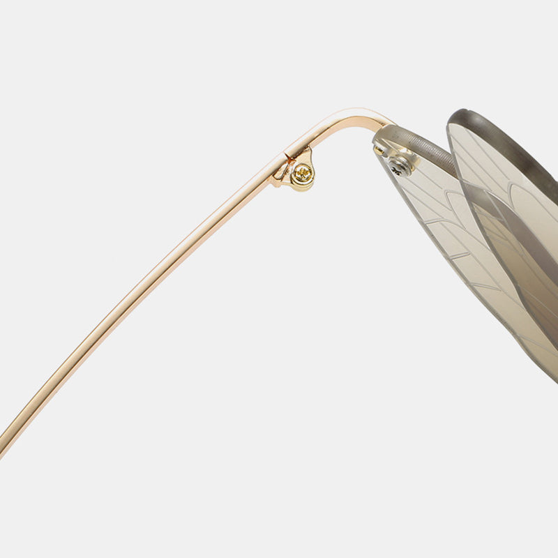 Dragonfly Rimless Glasses NK2006