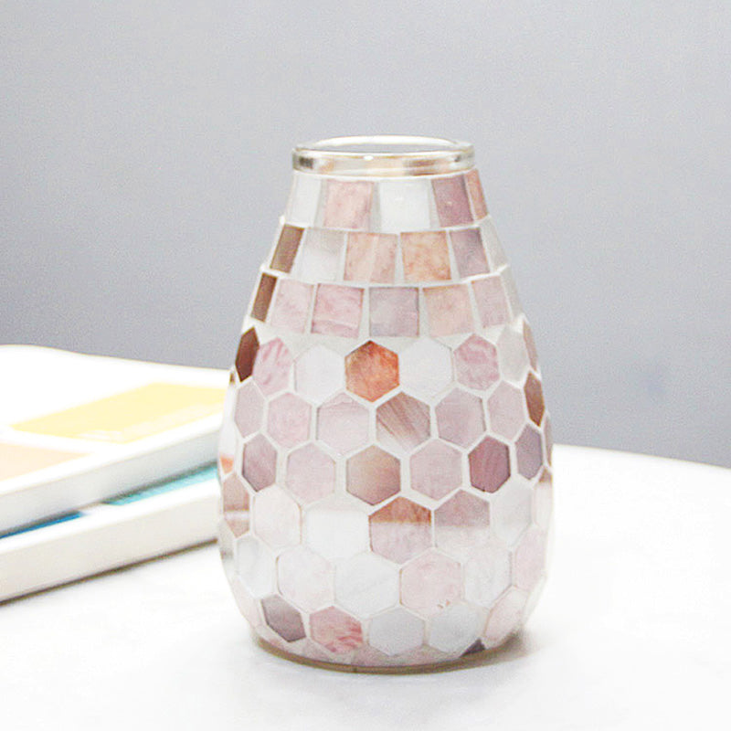 Elpa&#39;al Pink Mosaic Vase