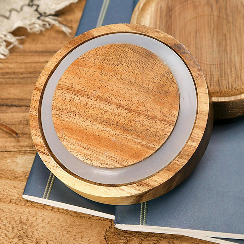 Estou Acacia Lid Glass Storage