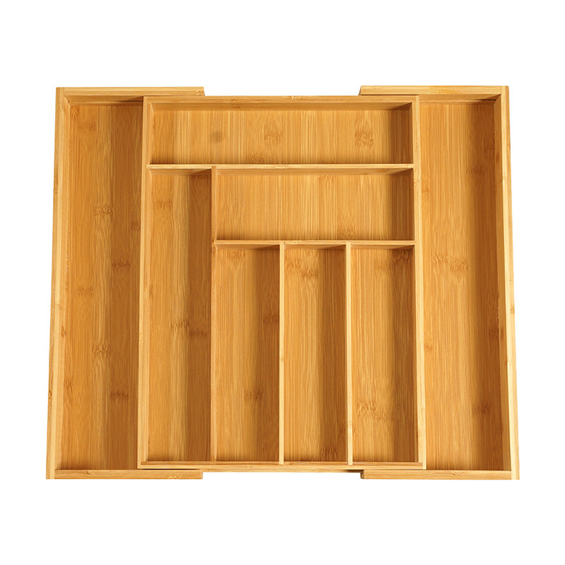 Expandable Bamboo Gadget Tray