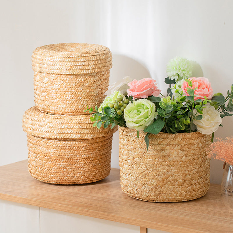 Fern Lidded Baskets